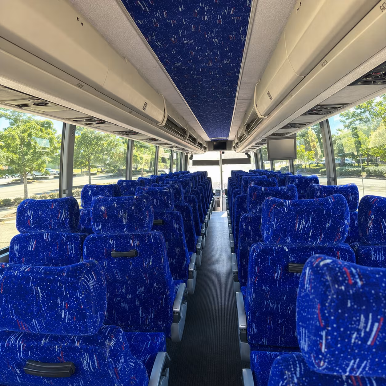 las cruces charter bus inside