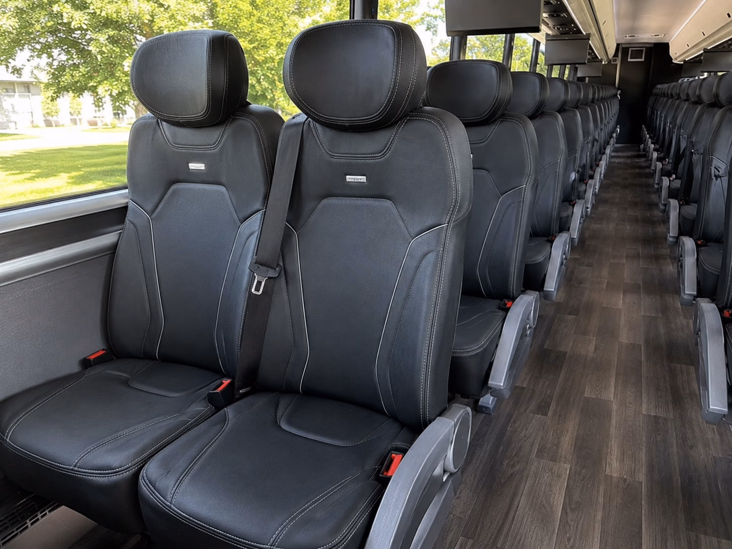 las cruces charter bus services interior